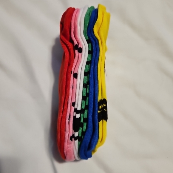 Peanuts Yellow and Blue Casual Socks - Picture 3 of 4